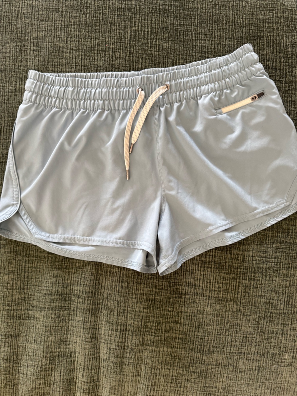 Vuori Light Blue Athletic Shorts